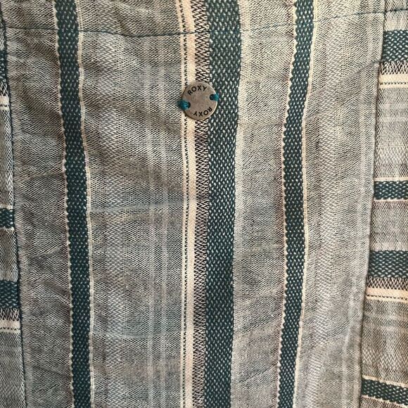 Roxy Blue and White Striped Dress - Picture 8 of 10